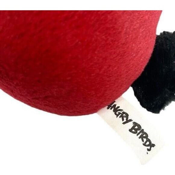 Angry Birds Red Plush Ball Commonwealth Stuffed Toy Round Soft Game Character - Picture 5 of 7